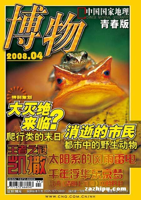 《博物》2008年第4期封面故事封面图片-杂志铺zazhipu.