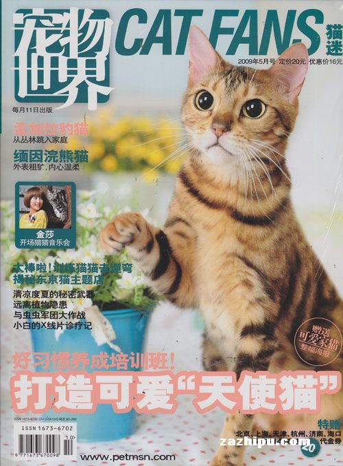 宠物世界猫迷杂志订阅