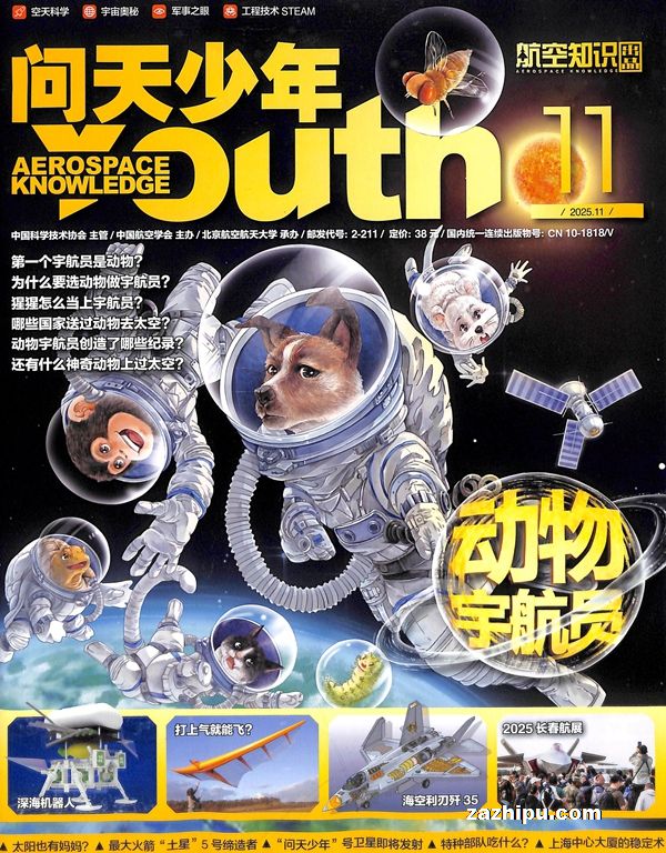 现货2025年7月起订问天少年(1年共12期)(杂志订阅)