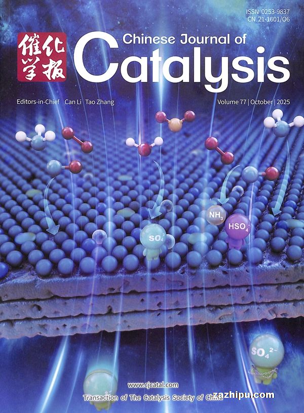 催化学报(英文版)(1年共12期)