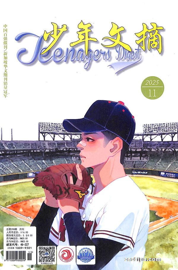 少年文摘(1年共12期)