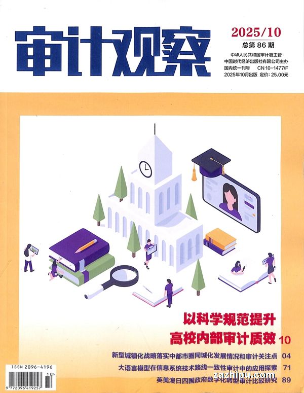 审计观察(1年共12期)(杂志社预订全年不支持退换订)