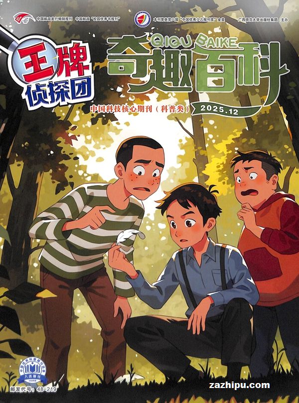 奇趣百科王牌侦探团(1年共12期)(杂志订阅)