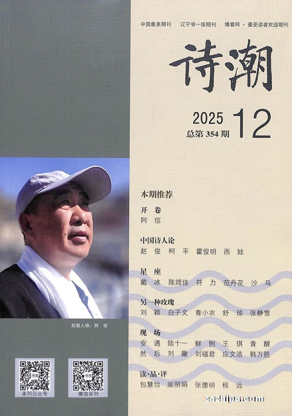 诗潮(1季度共3期)(杂志订阅)