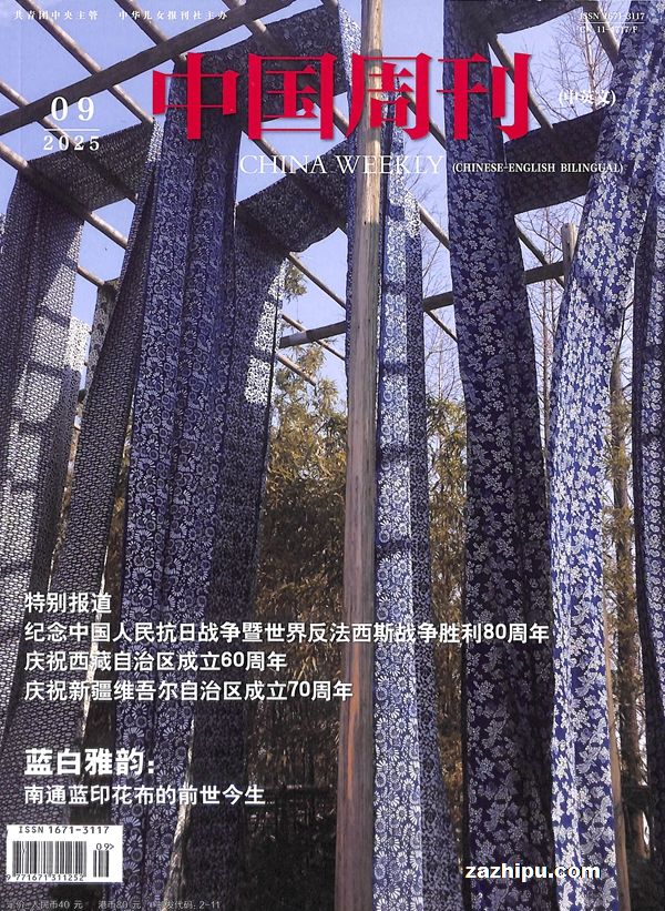 中国周刊(1年共12期)(杂志订阅)