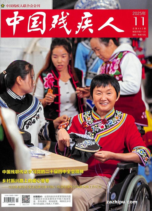 中国残疾人(1年共12期)