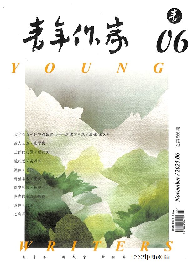 青年作家(半年共3期)(杂志订阅)