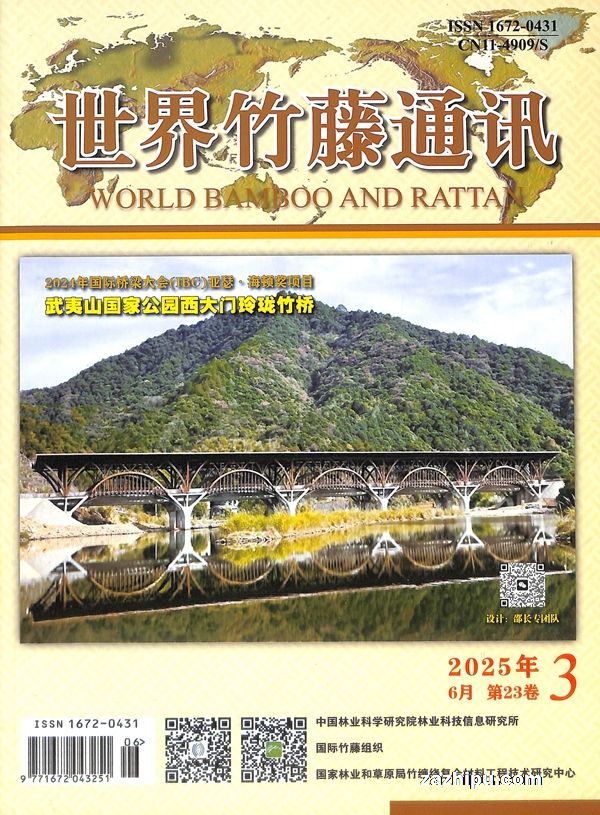 世界竹藤通讯(1年共6期)
