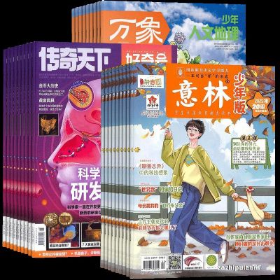 好奇号+少年人文地理+意林少年版(1年共48期)